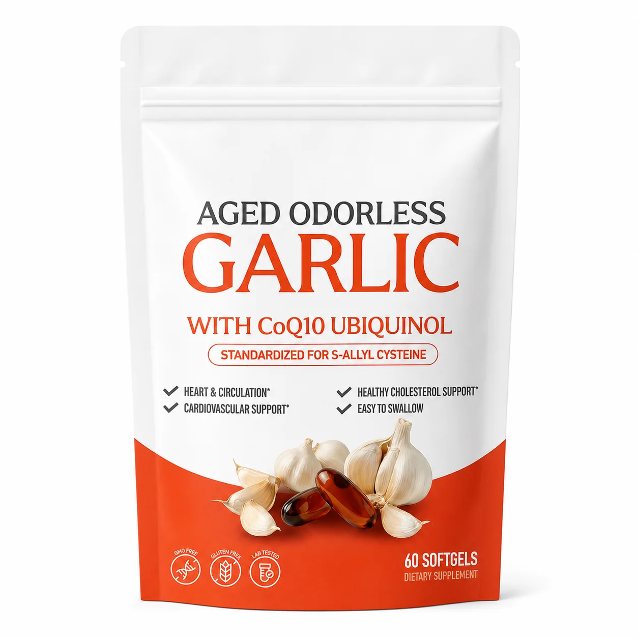Odorless Aged Garlic Extract S - Coq10 Ubiquinol Softgel ulasan dan harga